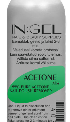 IN:GEL Acetone Scented Atsetoon lõhnastatud